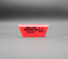 Load image into Gallery viewer, 5” RED LINE EXTRACTOR 1/4” THICK SINGLE BEVELED CROPPED SQUEEGEE BLADE