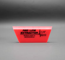 Load image into Gallery viewer, 5” RED LINE EXTRACTOR 1/4” THICK SINGLE BEVELED CROPPED SQUEEGEE BLADE