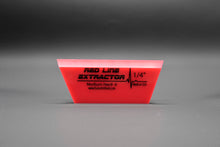 Load image into Gallery viewer, 5” RED LINE EXTRACTOR 1/4” THICK SINGLE BEVELED CROPPED SQUEEGEE BLADE