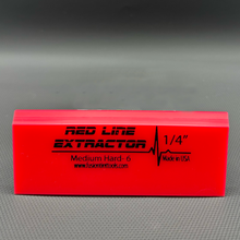Load image into Gallery viewer, 5" RED LINE EXTRACTOR 1/4" THICK DOUBLE BEVEL SQUEEGEE BLADE