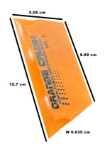 Load image into Gallery viewer, 5” ORANGE CRUSH CROPPED SQUEEGEE BLADE