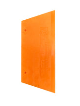 Load image into Gallery viewer, 5” ORANGE CRUSH CROPPED SQUEEGEE BLADE

