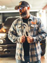 Load image into Gallery viewer, Fusion Tools Embroidered Long Sleeve Button Up