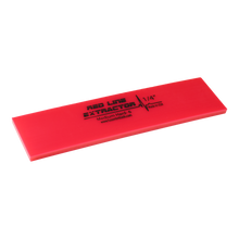 Load image into Gallery viewer, 8&quot; RED LINE EXTRACTOR 1/4&quot; THICK NO BEVEL SQUEEGEE BLADE
