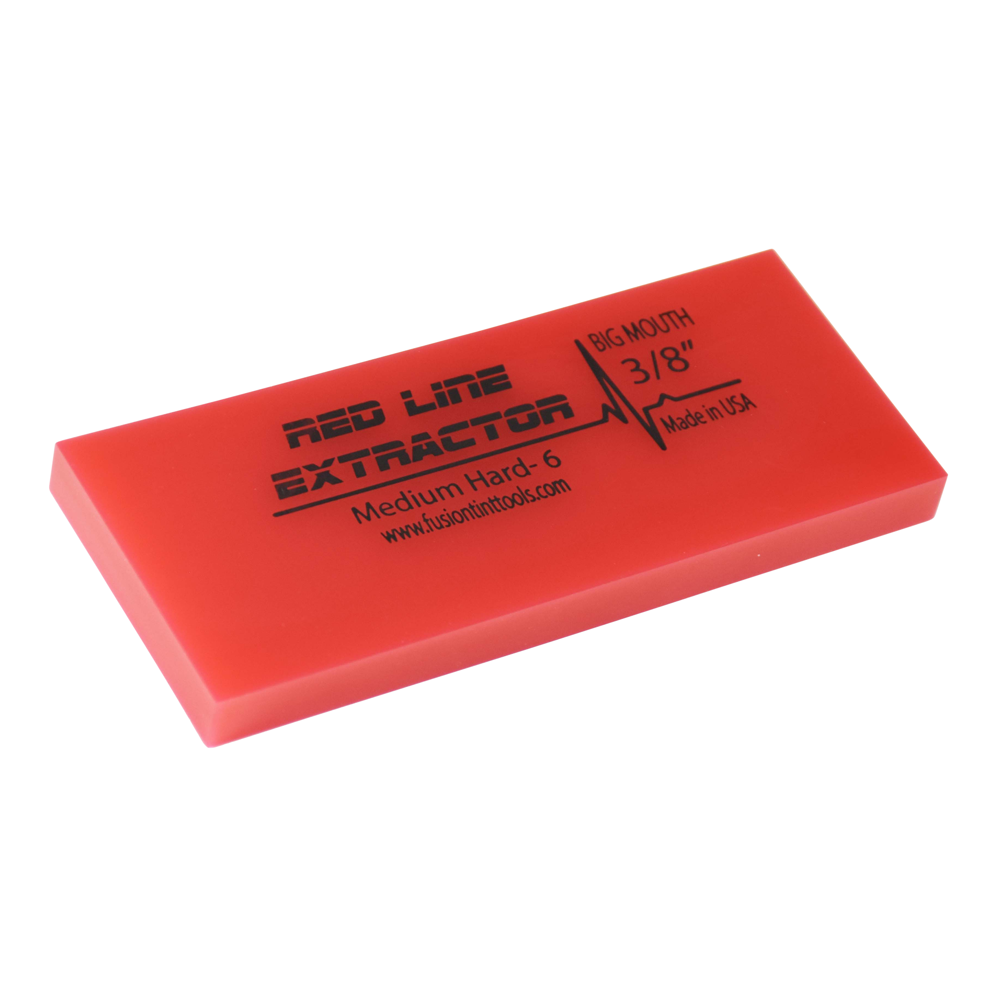 5 RED LINE EXTRACTOR 3/8” THICK NO BEVEL SQUEEGEE BLADE