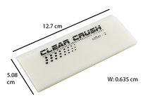 Load image into Gallery viewer, 5” CLEAR CRUSH SQUEEGEE BLADE
