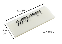 Load image into Gallery viewer, 5” CLEAR CRUSH SQUEEGEE BLADE