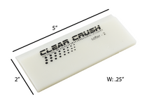 Load image into Gallery viewer, 5” CLEAR CRUSH SQUEEGEE BLADE