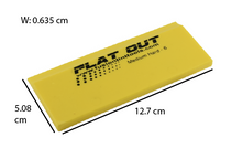 Load image into Gallery viewer, 5” YELLOW FLAT OUT SQUEEGEE BLADE