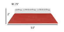 Load image into Gallery viewer, 5.5" RED FUSION TURBO PRO W/ SMALL WHITE HANDLE