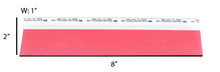 Load image into Gallery viewer, 8” PINK PPF FUSION TURBO PRO W/ SMALL WHITE HANDLE