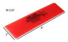 Load image into Gallery viewer, 8" RED LINE EXTRACTOR 1/4” THICK DOUBLE BEVEL SQUEEGEE BLADE