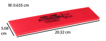 Load image into Gallery viewer, 8" RED LINE EXTRACTOR 1/4" THICK NO BEVEL SQUEEGEE BLADE