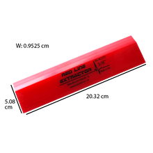 Load image into Gallery viewer, 8" RED LINE EXTRACTOR 3/8" THICK SINGLE BEVEL SQUEEGEE BLADE