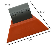 Load image into Gallery viewer, 3.5” ORANGE FUSION TURBO PRO W/ LARGE GRAY HANDLE