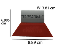 Load image into Gallery viewer, 3.5" RED FUSION TURBO PRO W/ LARGE GRAY HANDLE