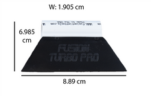 Load image into Gallery viewer, 3.5” BLACK FUSION TURBO PRO W/ SMALL WHITE HANDLE