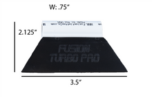 Load image into Gallery viewer, 3.5” BLACK FUSION TURBO PRO W/ SMALL WHITE HANDLE