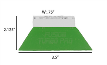 Load image into Gallery viewer, 3.5” GREEN FUSION TURBO PRO W/ SMALL WHITE HANDLE