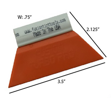 Load image into Gallery viewer, 3.5” ORANGE FUSION TURBO PRO W/ SMALL WHITE HANDLE