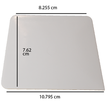 Load image into Gallery viewer, WHITE HARD CARD SQUARE CORNER