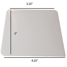 Load image into Gallery viewer, WHITE HARD CARD SQUARE CORNER