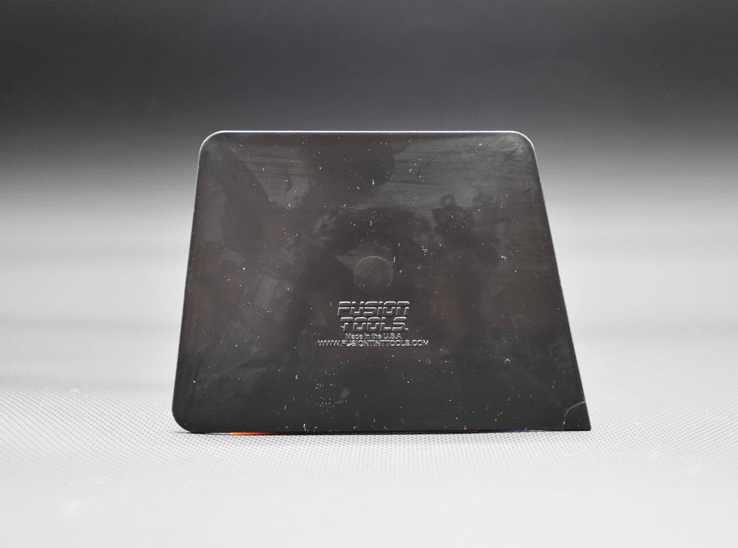 BLACK HARD CARD SQUARE CORNER