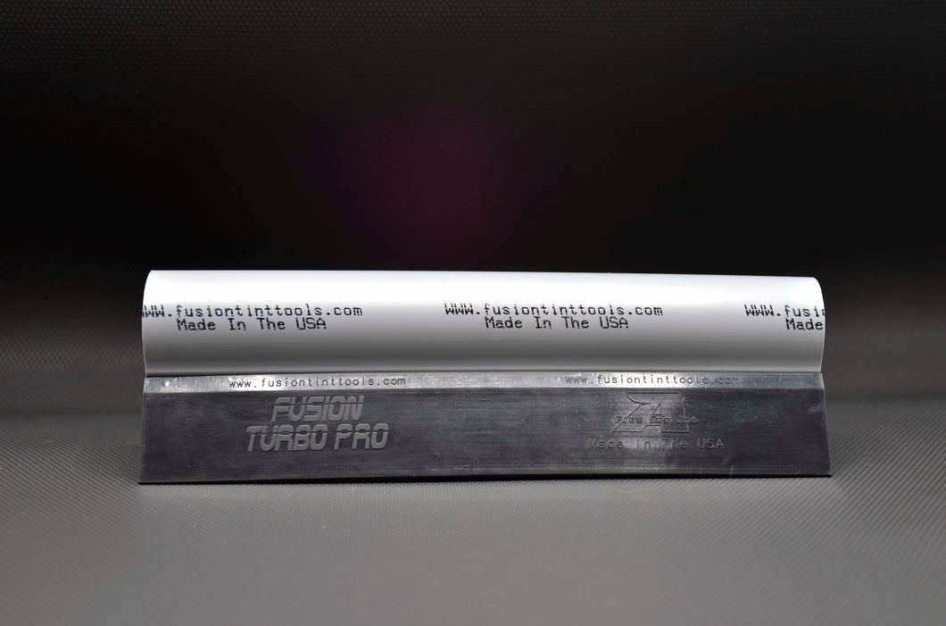 8” BLACK FUSION TURBO PRO W/ LARGE GRAY HANDLE