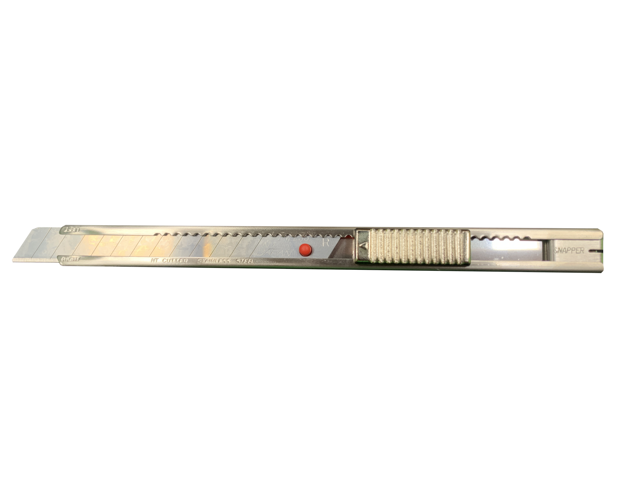 NT Cutter Pro A-1P Red Dot Auto-Lock Stainless Steel Knife
