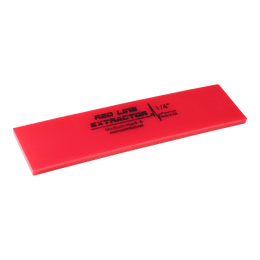 8 RED LINE EXTRACTOR 1/4 THICK NO BEVEL SQUEEGEE BLADE – Fusion