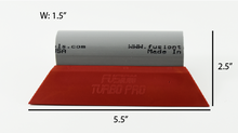 Load image into Gallery viewer, 5.5&quot; RED FUSION TURBO PRO W/ LARGE GRAY HANDLE
